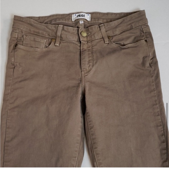 PAIGE VERDUGO ZIP ANKLE SKINNY JEAN SZ 30 - Picture 5 of 14